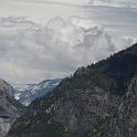 Weather coming in, 
Sentinel Rock and North Dome, Yosemite Valley, 
2005